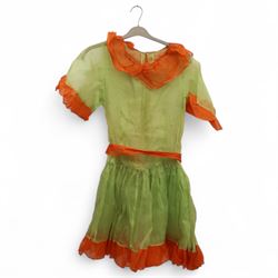 Collection of antique and vintage clothing, including lace dress  