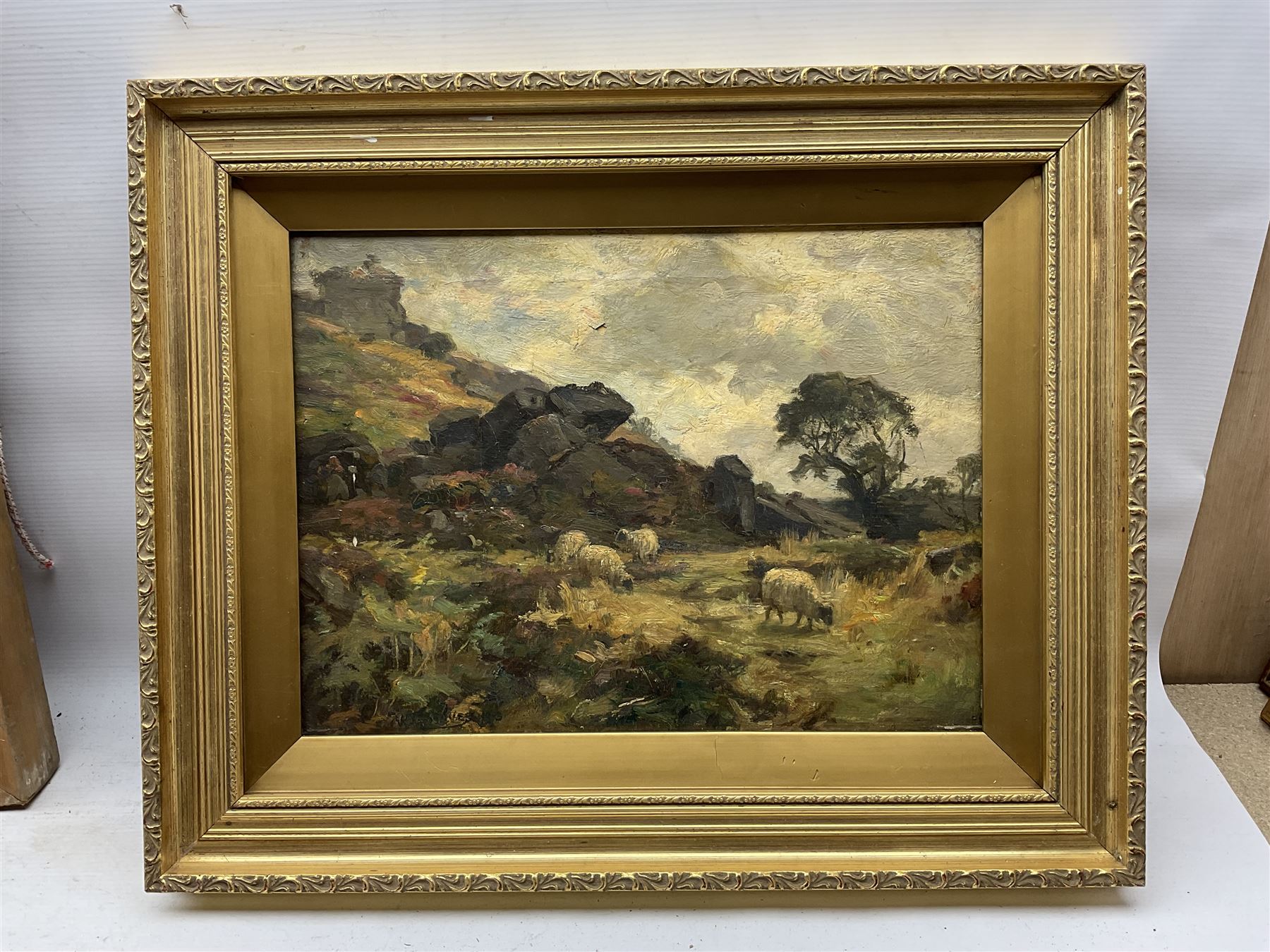William Greaves (British 1852-1938): English Homestead and Countryside Scenes, two oils on canvas signed max 29cm x 39cm (2)