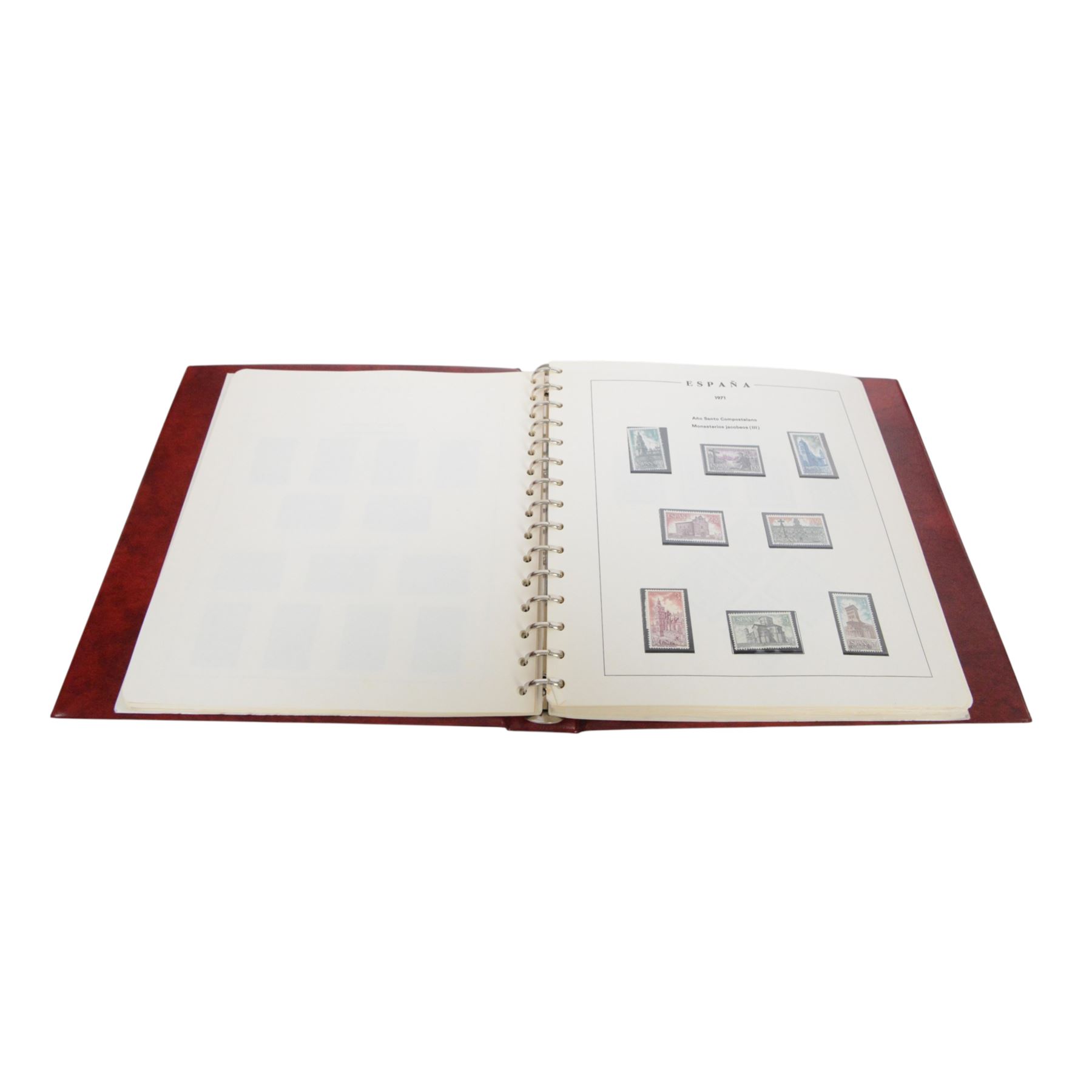 Spanish stamp collection 1950-1990, including mint and used, housed in six albums, and some further loose album sheets