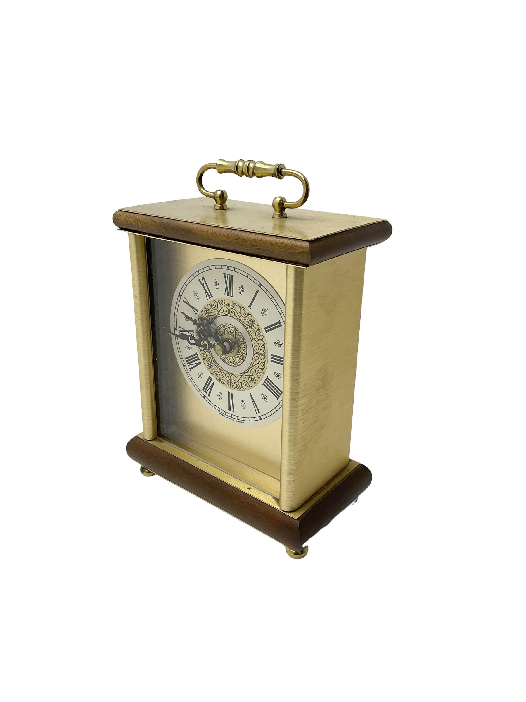 Smiths 20th century battery operated mantle clock