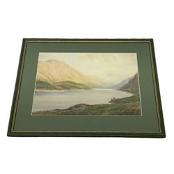 Sidney Valentine Gardner (Staithes Group 1869-1957): Loch Landscape, watercolour signed 24cm x 33cm
