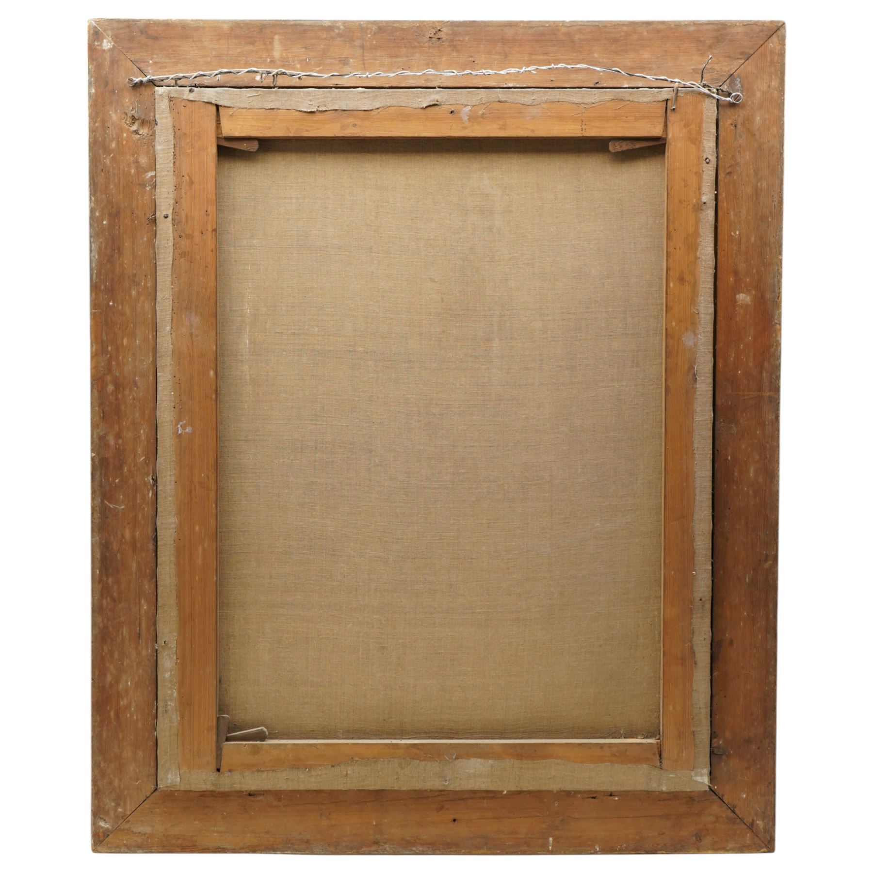 After Sir Godfrey Kneller (German/British 1646-1723): Portrait of Eugene of Savoy, 18th/19th century oil on canvas unsigned 88cm x 69cm, housed in heavy gilt gadroon moulded frame, overall 109cm x 90cm