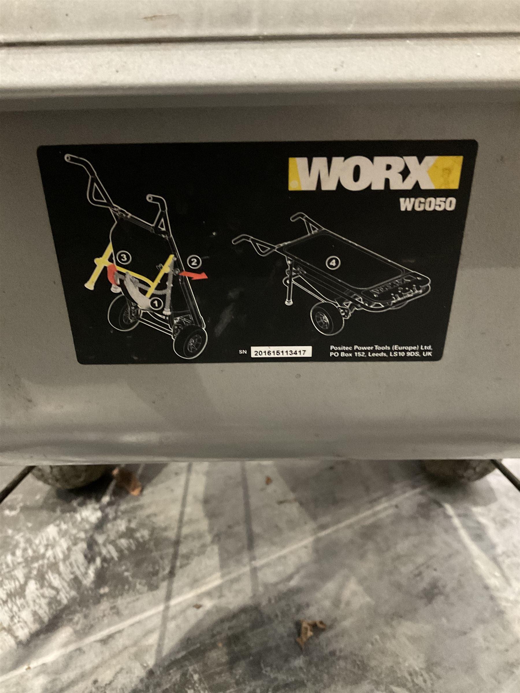 Alpina RSCT 100 tiller and multi functional wheelbarrow  - THIS LOT IS TO BE COLLECTED BY APPOINTMENT FROM DUGGLEBY STORAGE, GREAT HILL, EASTFIELD, SCARBOROUGH, YO11 3TX