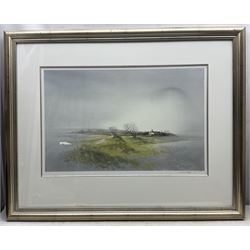 Ashley Jackson (Northern British 1940-): Dales Cottages, two limited edition colour prints signed in pencil; three Ashley Jackson signed books max 44cm x 67cm (5)