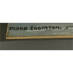 Frank Eggington (British 1908-1990): Irish Lough, watercolour  signed 37cm x 53cm