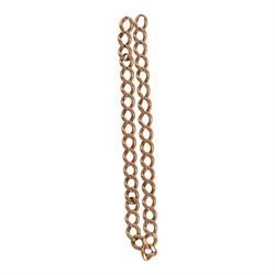 9ct gold chain links and pair of shirt studs