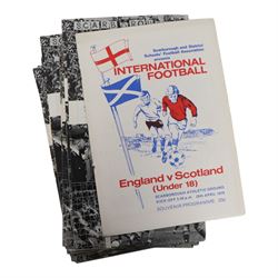 Comprehensive collection of 1970s Scarborough FC football programmes
