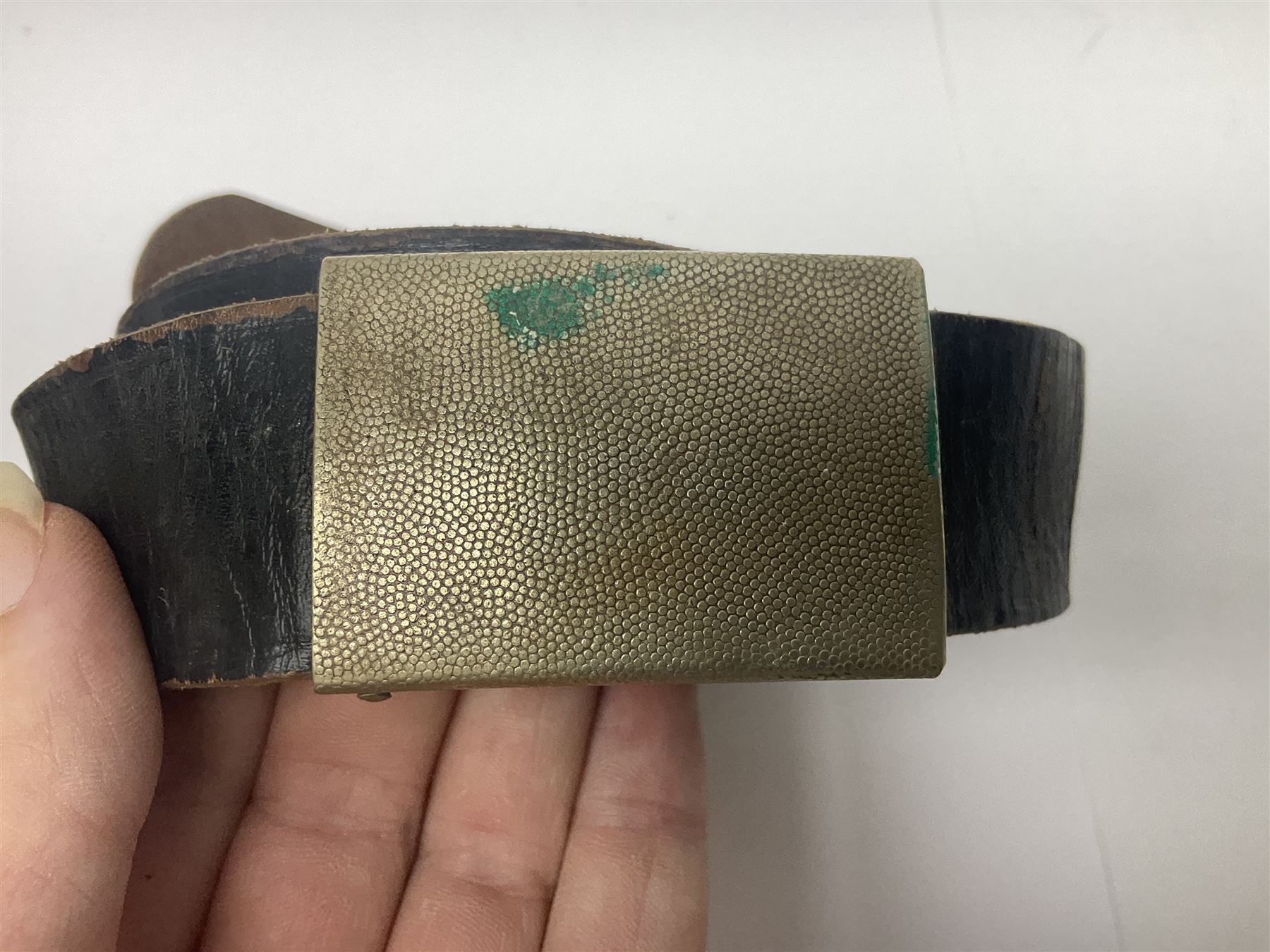 Four East German Youth Organisation belts with buckles (4)