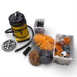 Numatic dual motor hepa filter extra large vacuum cleaner with chimney sweeping equipment