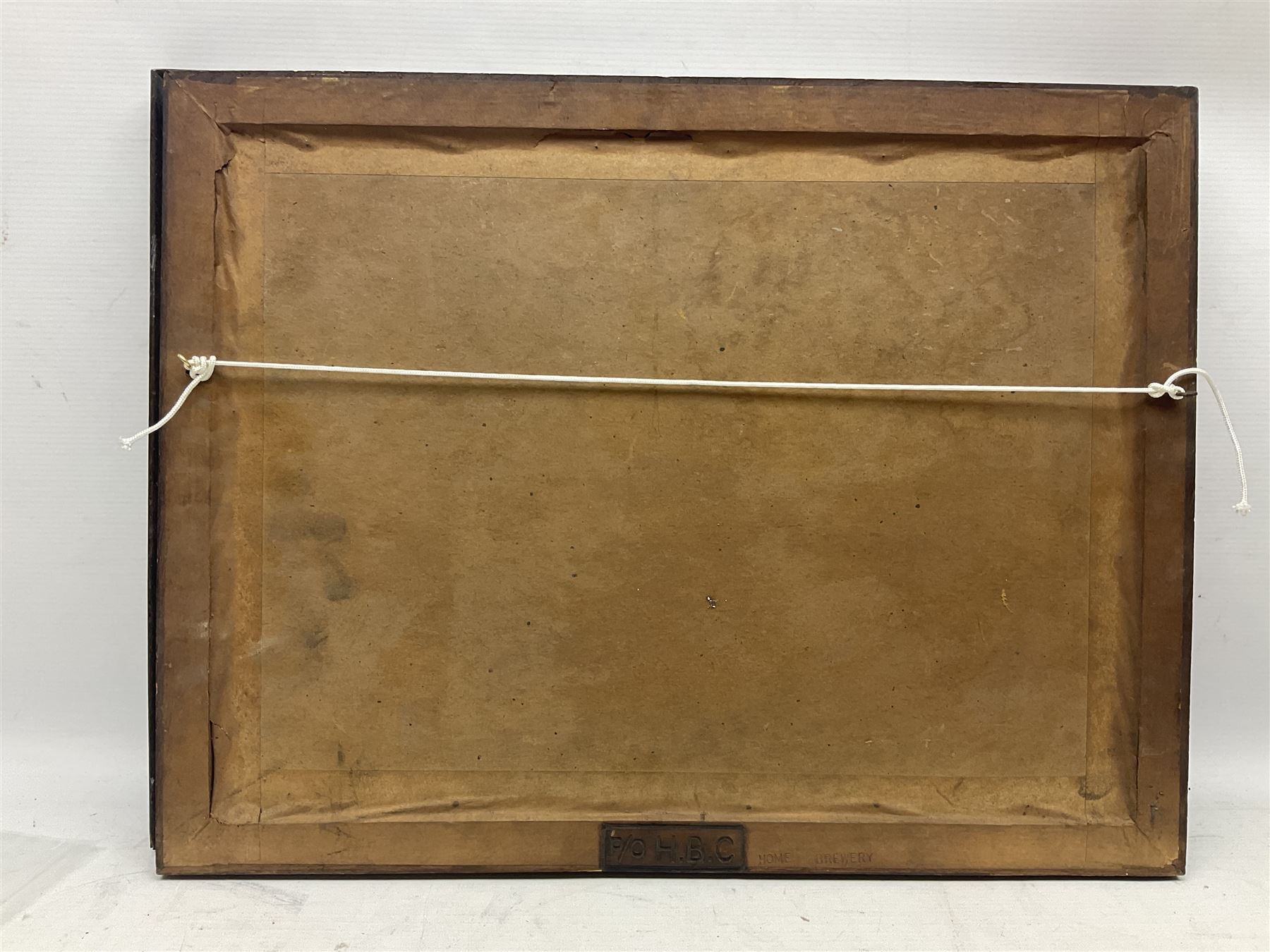 After Isaac Cruikshank (British 1756-1810): 'The Jocose Prisoner & Honest Cryer NB a Joke May be Carried Too Far' and 'Going on a Circuit as Recommended in Sherry's Plan of Economy', pair engravings with hand colouring pub. 1801 & 1803, branded stamps for the Home Brewery, Nottinghamshire verso 25cm x 37cm (2) 
Notes: Home Brewery Co. Ltd, Mansfield Road, Daybrook, Nottinghamshire, registered in August 1890 to acquire a business formerly owned by John Robinson. Acquired by Scottish & Newcastle Breweries Ltd in July 1986 with 447 public houses; brewery closed by Scottish Courage in 1996.