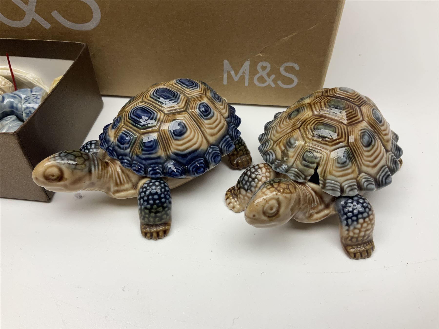 Large collection of Wade Whimsies and other similar animal figures 