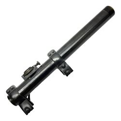 Oigee Berlin Gnomet 2.5x telescopic sight with adjustable quick detachable mounts and picket post graticule; retailers marks for Alex Henry & Co 22 Frederick Street Edinburgh No.6733 L23cm