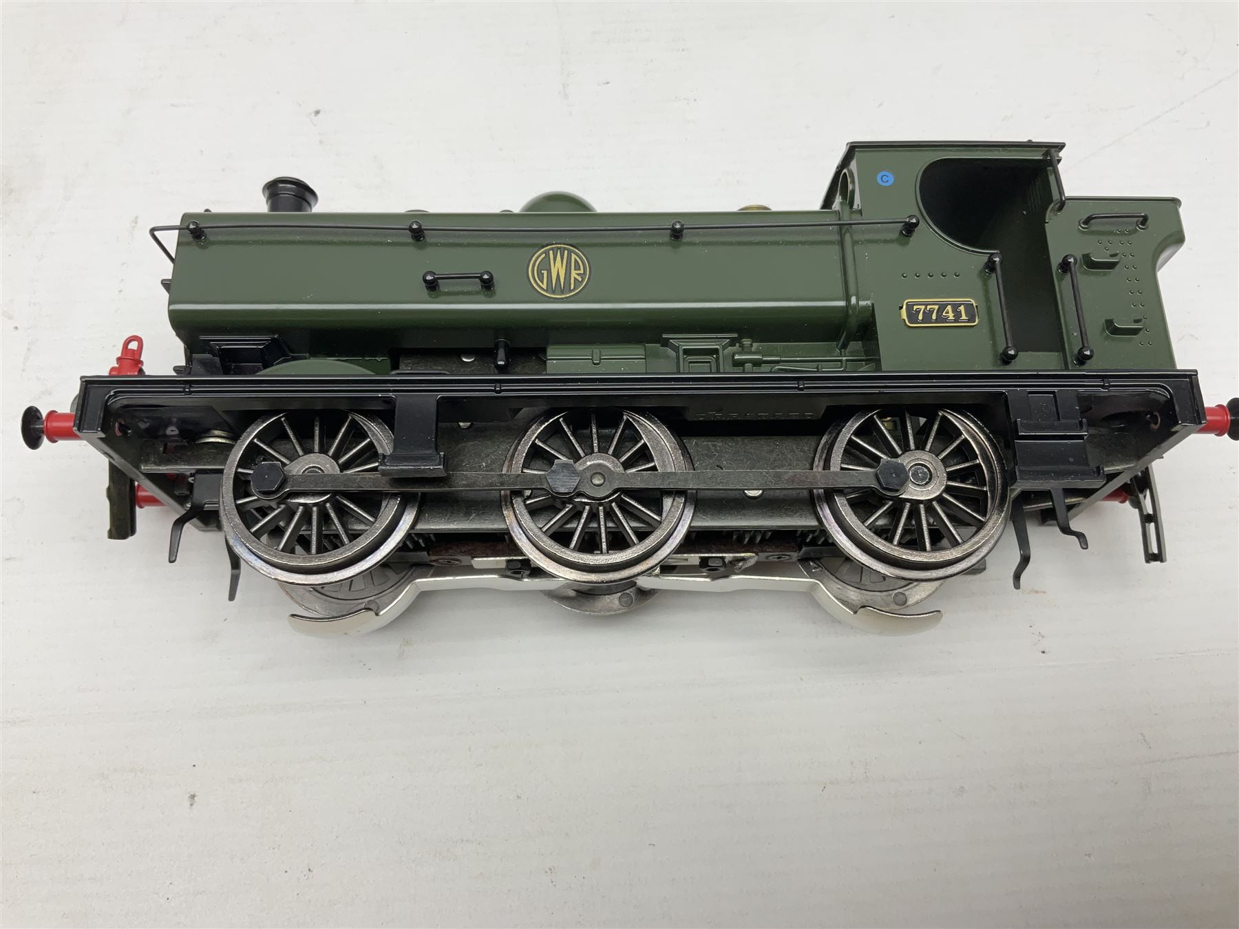 Darstaed '0' gauge - GWR 0-6-0 Pannier tank locomotive No.7741; boxed with original packaging and instructions
