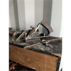 Quantity of vintage woodworking tools like saws, planes, drills, chisels and other  - THIS LOT IS TO BE COLLECTED BY APPOINTMENT FROM DUGGLEBY STORAGE, GREAT HILL, EASTFIELD, SCARBOROUGH, YO11 3TX