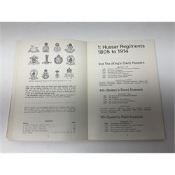 Seven military reference books - Histoire Mondiale Des Parachutistes; Yves Debay: French Foreign Legion  Paratroopers; Bragg & Turner: Parachute Wings; Barney White-Turner: Horse Guards; and three works on uniforms/standards (7)