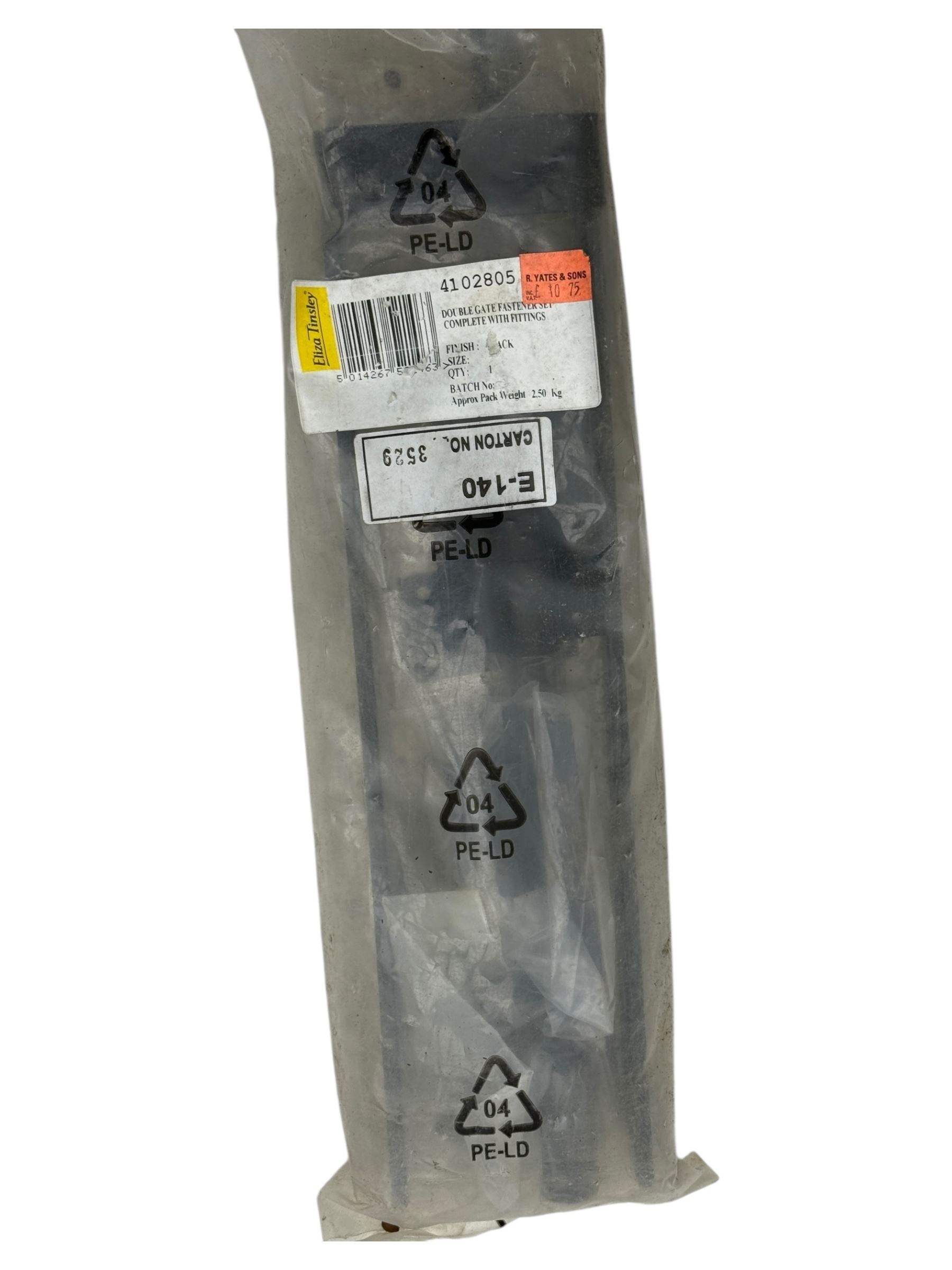 Two wooden gates with post hinges and latches