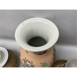 Denby tea wares, to include teapot, milk jug, covered sucrier, six cups etc, together with other collectables   