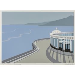 Ian Mitchell (British Contemporary): 'The Spa - Scarborough', limited edition digital lith...