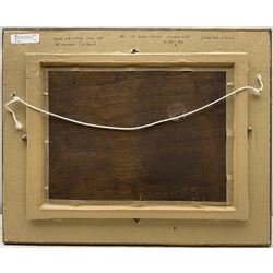 William Pitt (British fl.1851-1890): 'On the Avon Devon', oil on canvas laid on board signed with monogram, titled verso 30cm x 40cm 