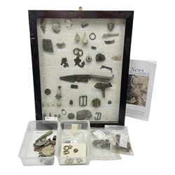 Collection of metal detector finds, to i