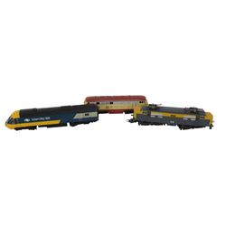 Eight Lima 00 gauge locomotives, including seven electric/diesel examples and one 4-6-0 steam locomotive 'King Charles II' no. 6009, all unboxed
