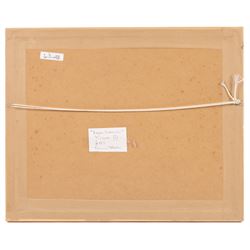 Andrew Warnes (East Riding 20th Century): 'Skidby Windmill' 'Burton Agnes Church' 'River Derwent' and another, set of four watercolours signed, mostly titled verso max 35cm x 25cm (4)