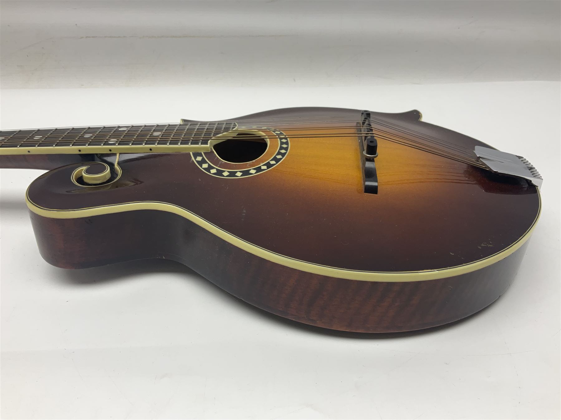 Eastman eight-string mandolin model MD514 2007 serial no.UK023 L68cm; in Hiscox hard carrying case