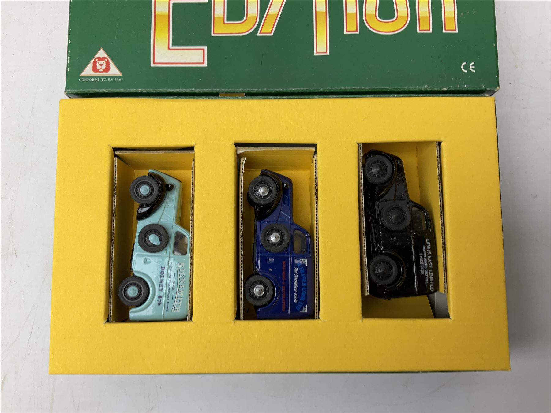 Nineteen boxed Corgi die-cast models sets, to include 50th Anniversary Battle of Britain, The Ruddles, The Bass, Ford- the general utility car, 150th Anniversary Penny Post, White Bread, Charrington etc