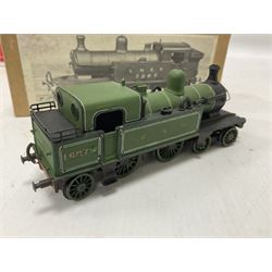 ‘00’ gauge - two kit built steam locomotives comprising Class N7 LNER/BR 1/4/5 0-6-2T no.69614 finished in BR black with South Eastern Finecast box; Class C12 GNR/LNER/BR 4-4-2T no.1527 finished in GNR green with plain brown box labelled ‘Finecast’ (2) 