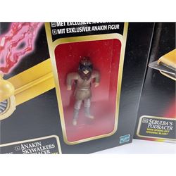 Star Wars - Episode 1 - Sebulba's Podracer, Anakin Skywalker's Podracer, Stap and Battle Droid, Trade Federation Droid Starfighter, Naboo Fighter, Limited Edition Collector's Box of Art Book, Visual Dictionary and three posters and Official Souvenir Annual 2000; all boxed (7)