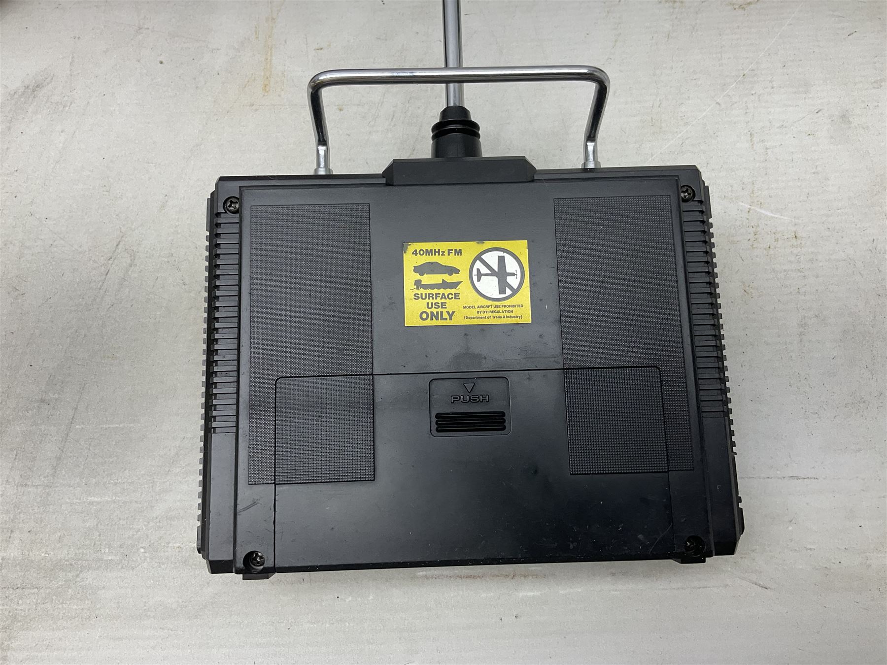 Roundhouse G scale, gauge 1 0-6-0, live steam tank locomotive ‘Lady Anne’, in crimson, black and brass livery, unboxed, together with a Futaba digital proportional radio control system