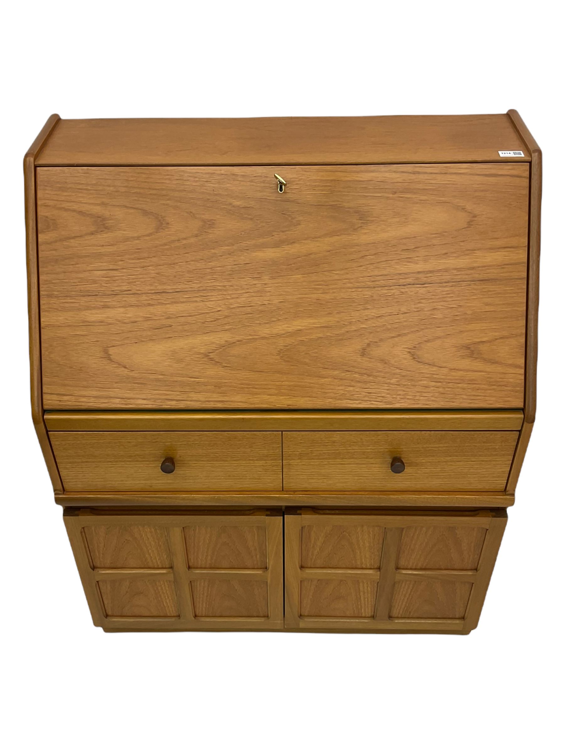 Parker Knoll teak bureau