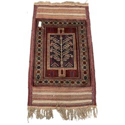 Persian Tree of Life design rug (140cm x 82cm), and a Persian prayer rug (130cm x 73cm)