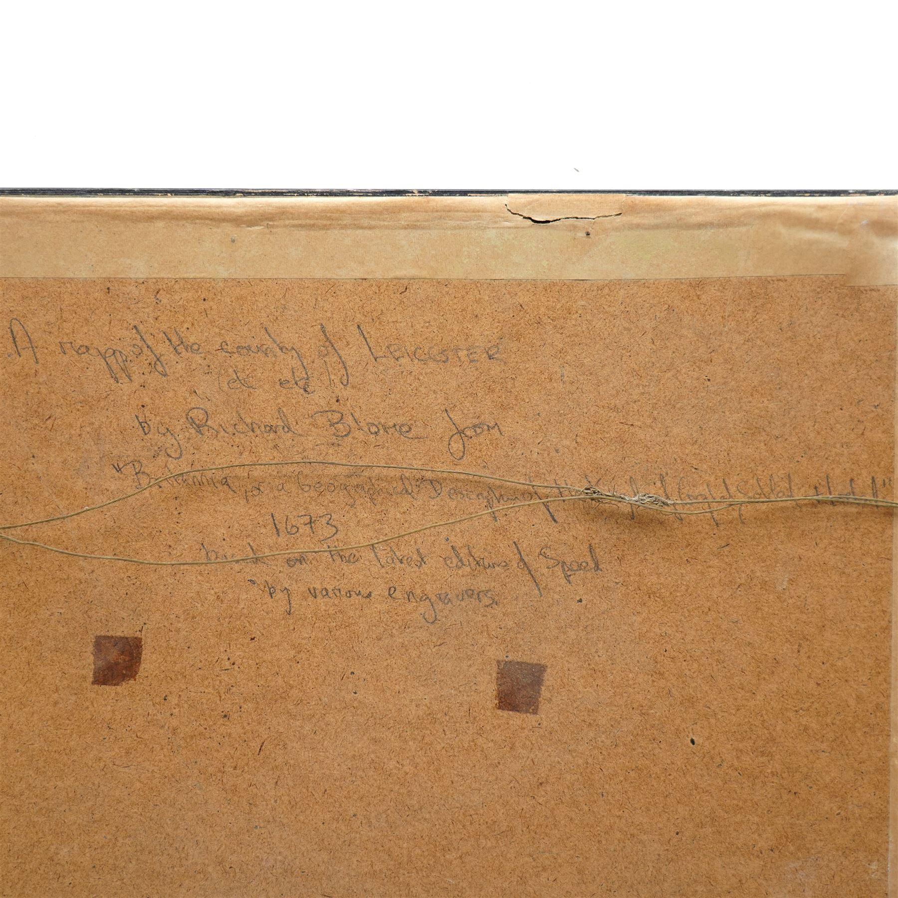 Richard Blome (British 1635-1705): 'A Mapp of the County of Leicester with its Hundreds', 18th century map with hand-colouring pub. c.1673; 
Robert Morden (British c.1650-1703): 'Northamptonshire' and Suffolk', two 17th/18th century engraved maps with hand-colouring together one other similar max 36cm x 42cm (4)