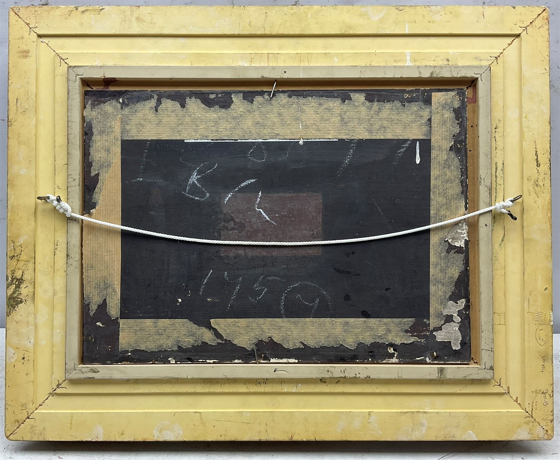 John Wilson Carmichael (British 1800-1868): On the Beach at Cullercoats, oil on board signed with initials and inscribed 'Sketch' 24cm x 34cm