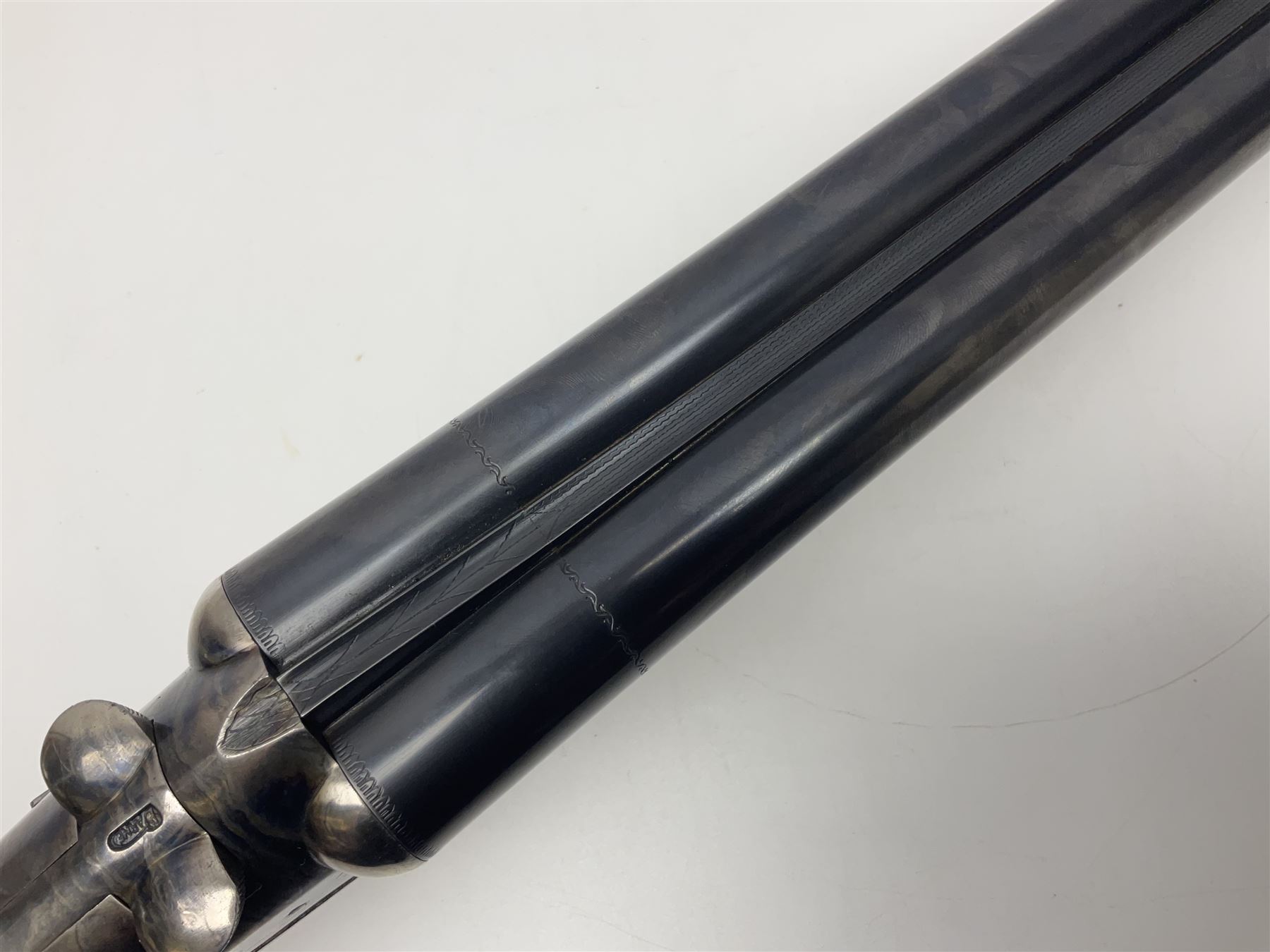 SHOTGUN CERTIFICATE REQUIRED: French Darne 12-bore side-by-side breech loading non-ejector double barrel shotgun with 70cm (27.5