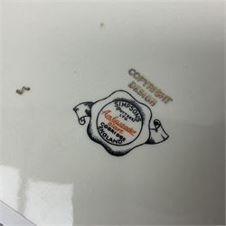 Four pieces of Mabel Lucie Attwell and Bunnykins nursery ware