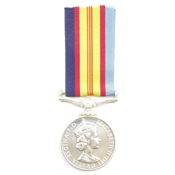 Elizabeth II Vietnam medal, un-named