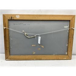 Max Parsons ARCA (British 1915-1998): 'Bridlington', oil on bard signed and titled 34cm x 58cm