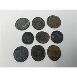 Roman Imperial Coinage, Constantine the Great, Maxentius, and further bronze folles circa 294-317AD, various mints (50)