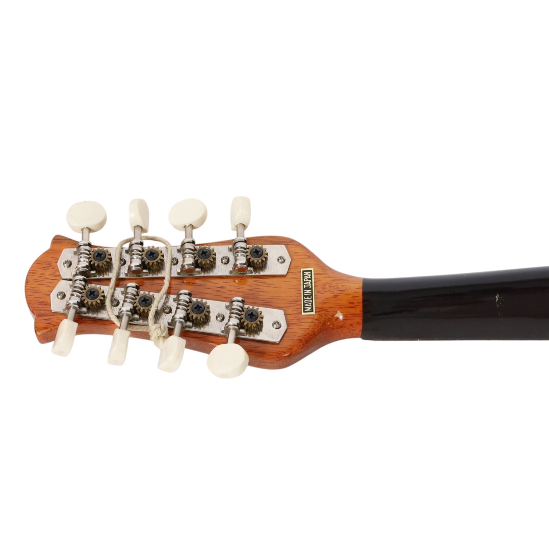 Antoria bowl-back mandolin, in soft carry case, L63cm