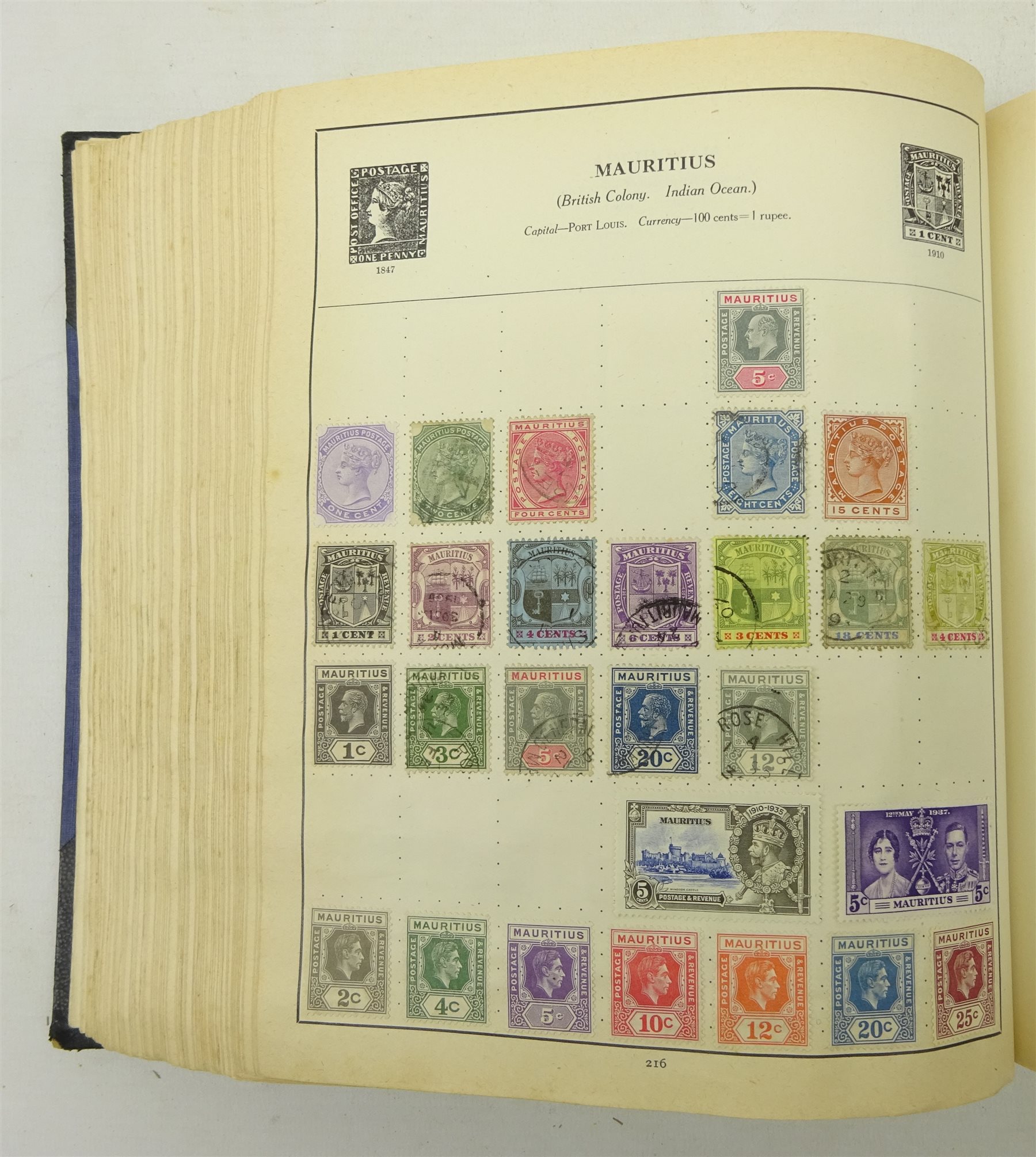Collection of Great British and World stamps in 'The Centurion' stamp
