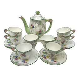 Art Deco Delphine China coffee service f