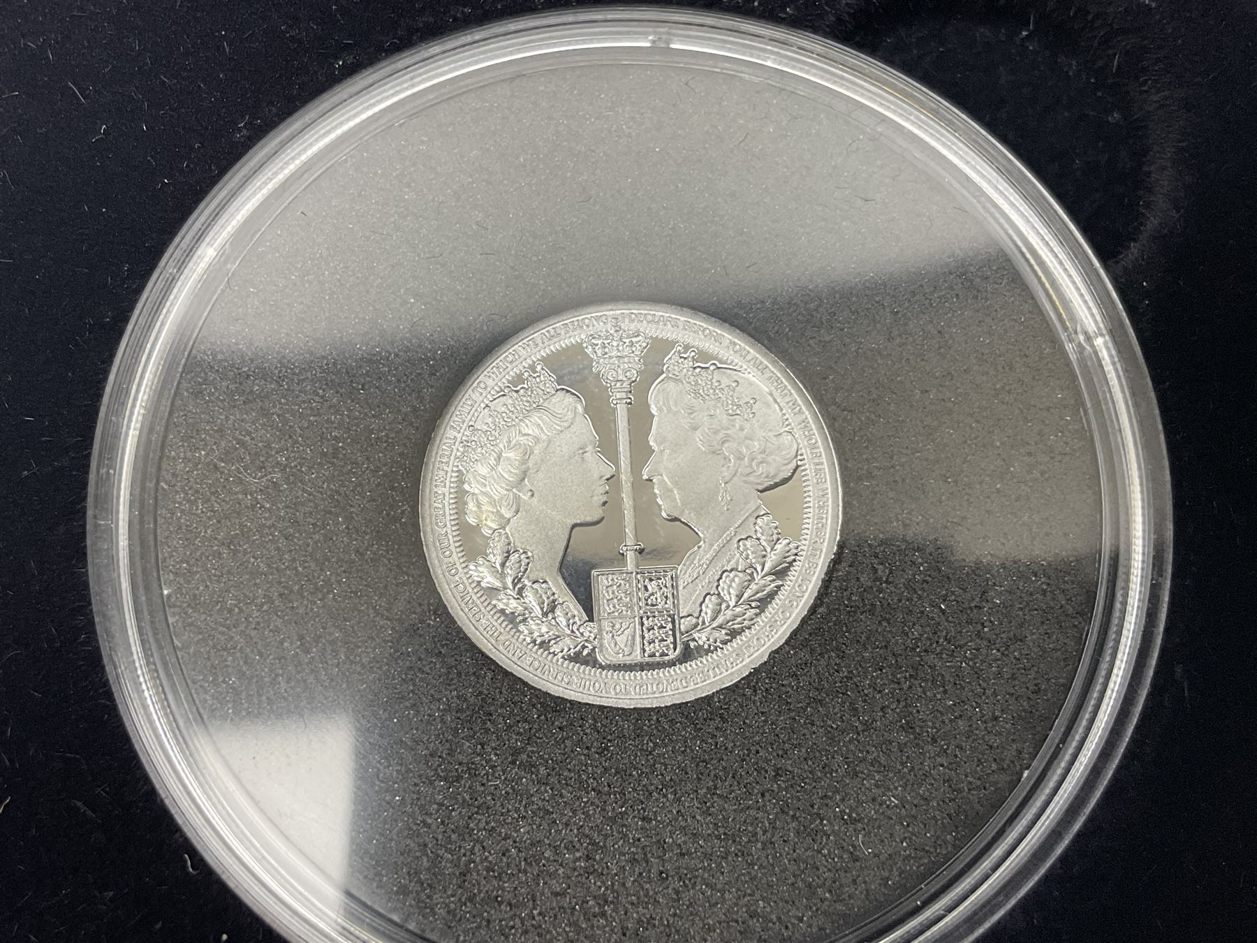 Queen Elizabeth II Gibraltar 2002 five coin silver-proof collection, cased with certificate