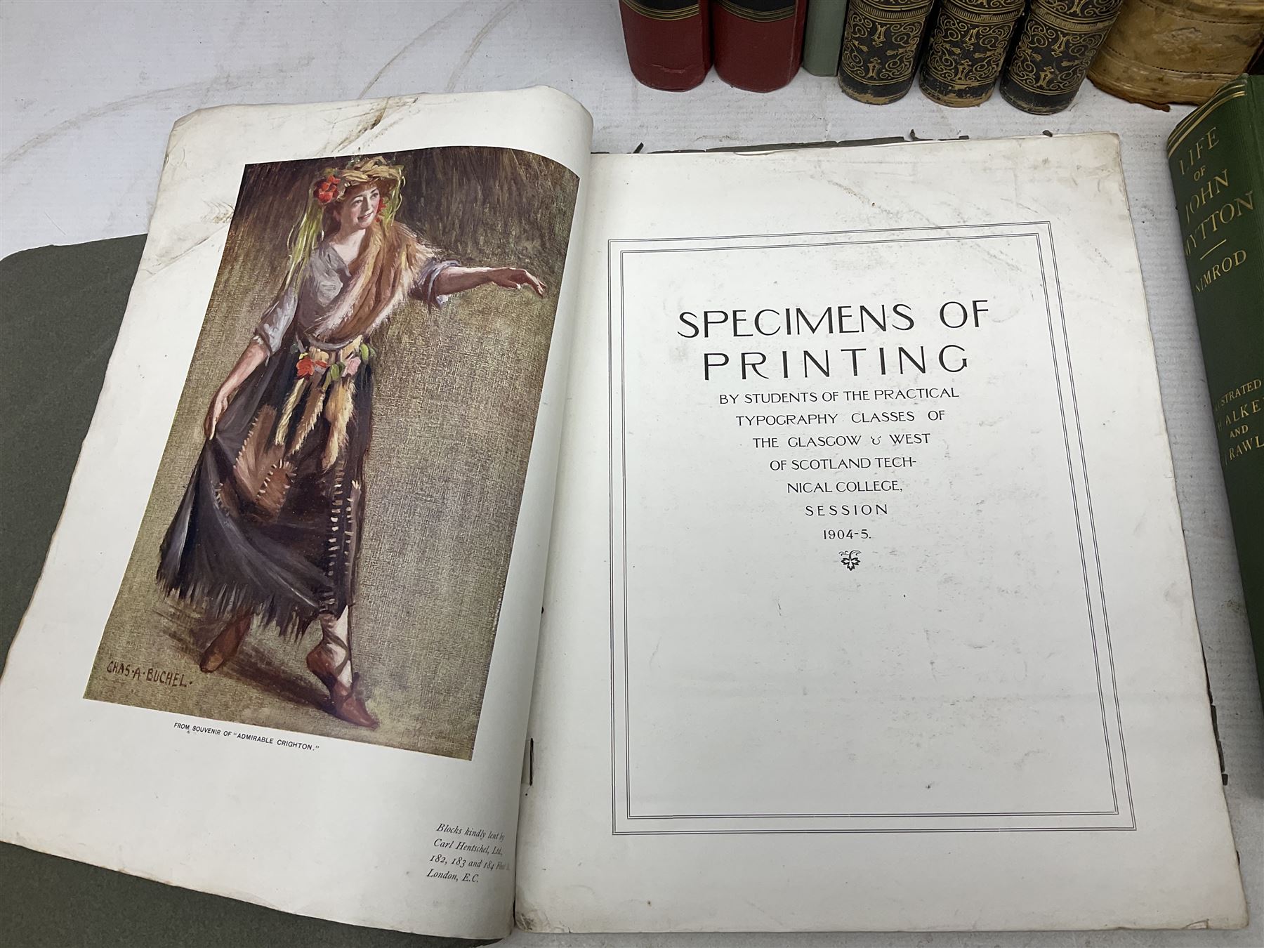 Radcliffe F.P Delme; The Noble Science of fox Hunting, together with Morris Ref F.O; Natural History of British Moths Volume I, Irving Washington, Rip Van Winkel, illustrated by Arthur Rackhan, together with other antique books