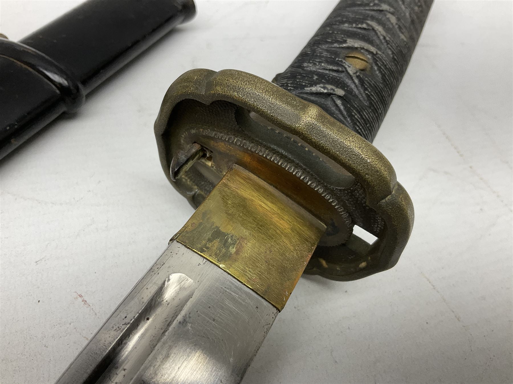 WW2 Japanese Army NCOs Sword Katana Edged Weapons 67358