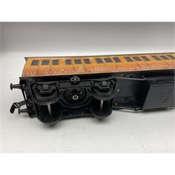 Ace Trains '0' gauge - EMU/MET four-car electric multiple unit with teak finish; boxed with instructions