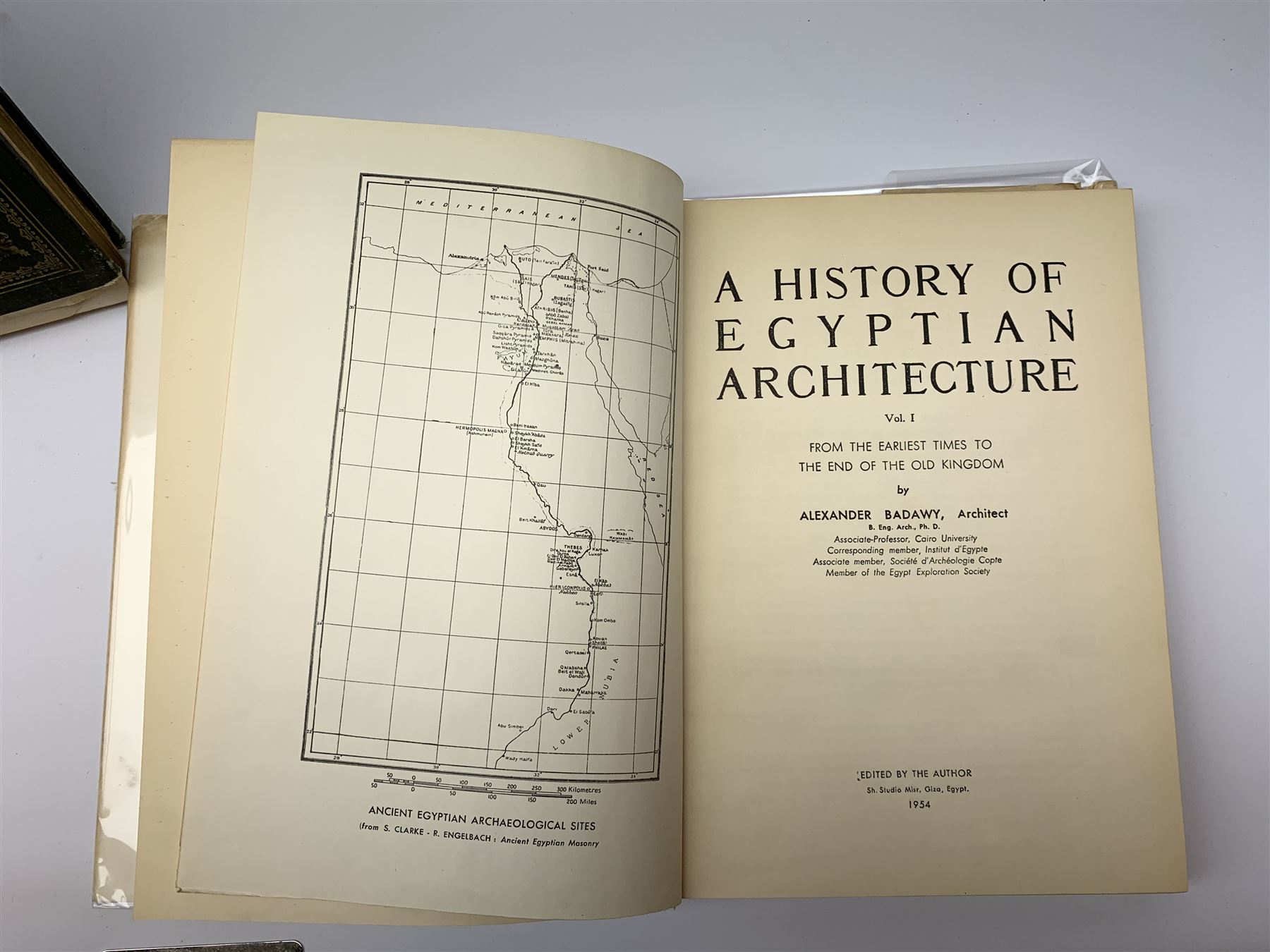 Le Panorama Paris s'amuse. Nd late 19th/early 20th century. Series of photographic illustrations by Reutlinger etc; and Badawy Alexander: A History of Egyptian Architecture. 1954. (2)