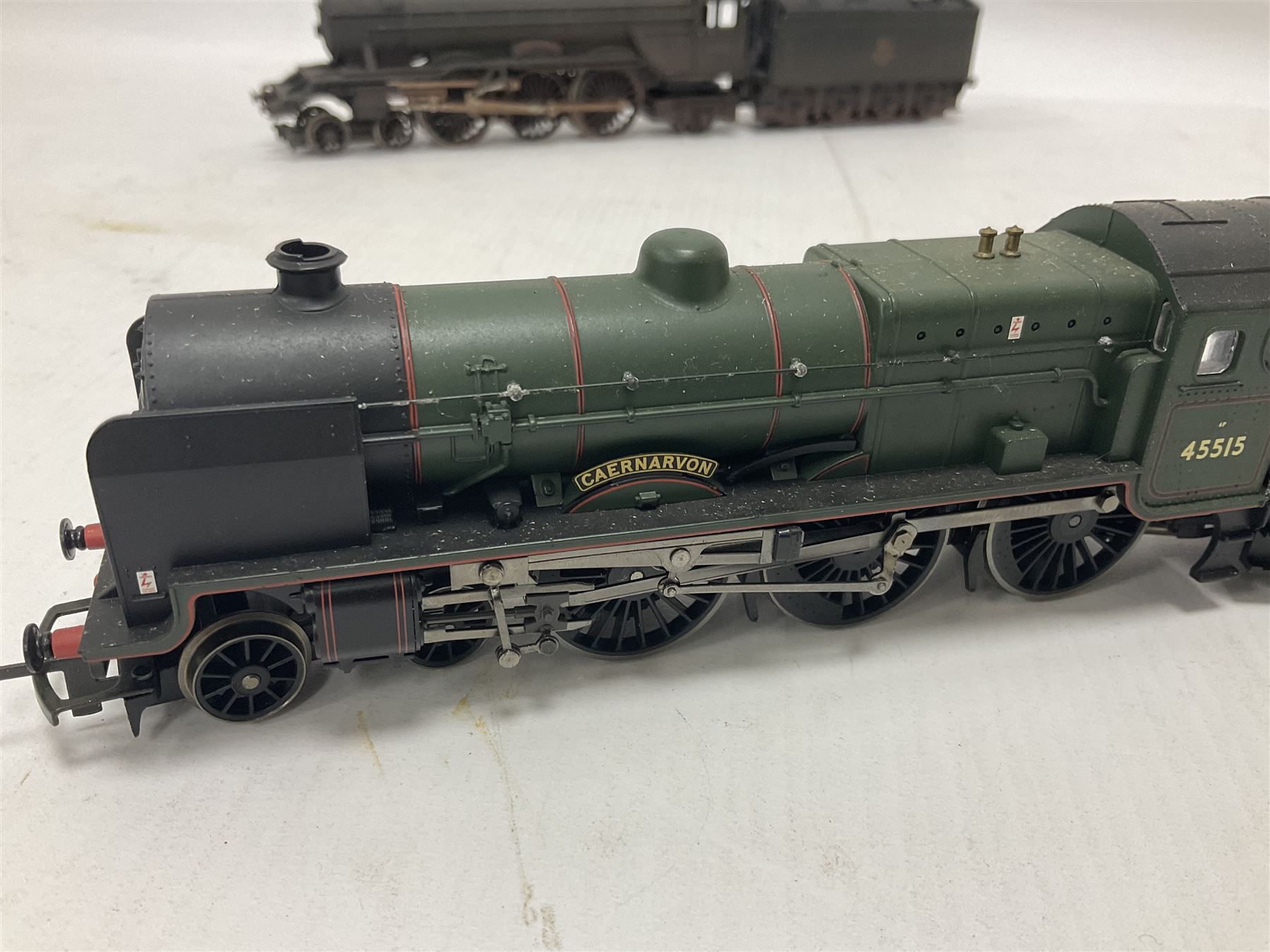 Hornby ‘00’ gauge - Class A3 4-6-2 weathered ‘Flying Scotsman’ locomotive no.60103; Patriot Class 5XP 4-6-2 ‘Caernarvon’ locomotive no.45515; Class 8P 4-6-2 ‘City of Chester’ locomotive no.46239; Saint Class 4-6-0 ‘Clevedon Court’ locomotive no.2937; all unboxed (4)