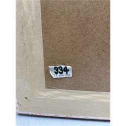 Frederick William Booty (British 1840-1924): Stonegate looking towards York Minster, watercolour signed and dated 1919, 60cm x 44cm 
Provenance: private collection, purchased H C Chapman & Son Scarborough 11th June 1991 Lot 334